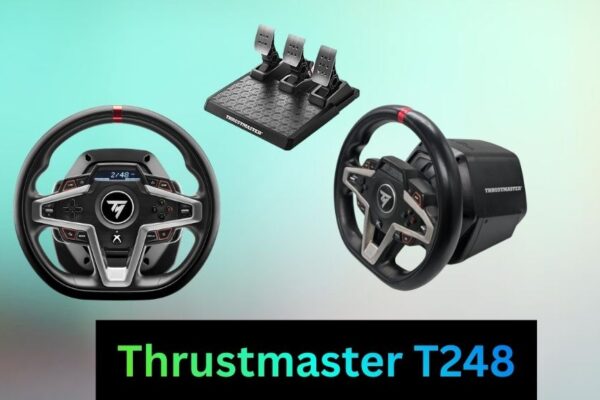 Thrustmaster T248: Professional-Grade Racing Wheel with Precision Force Feedback and Advanced Telemetry Display