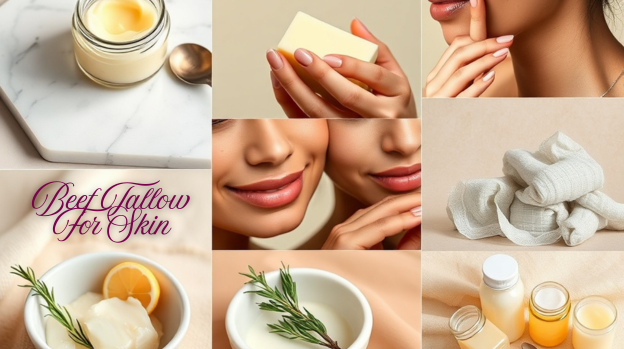 Beef Tallow for Skin: All You Need to Know About Nutritional Composition of Beef Tallow, How Beef Tallow Benefits the Skin, Beef Tallow vs Commercial Moisturizers, Benefits, And Much More