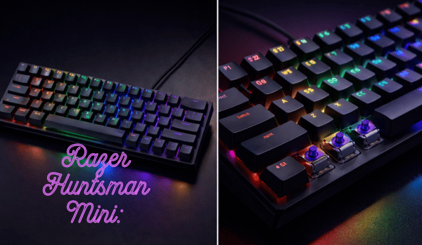 Razer Huntsman Mini: The Ultimate Guide to Compact Gaming Keyboards for Lightning-Fast Optical Switches, Precision Typing, Customizable RGB, and Esports Performance