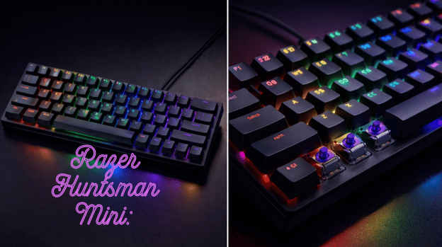Razer Huntsman Mini: The Ultimate Guide to Compact Gaming Keyboards for Lightning-Fast Optical Switches, Precision Typing, Customizable RGB, and Esports Performance
