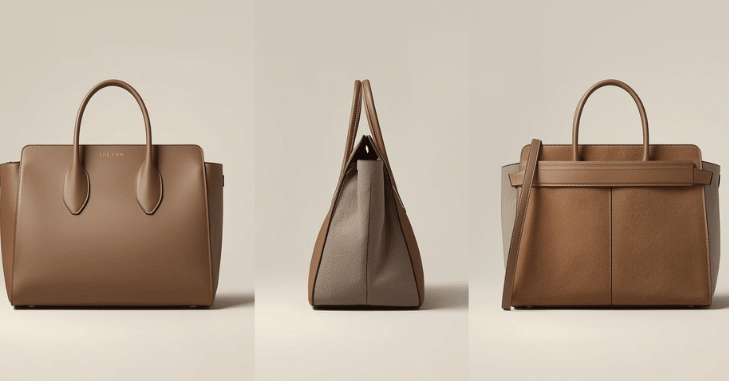 Soft slouchy leather shoulder bag carried on the arm