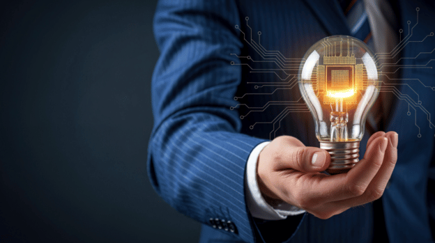 Market research charts guiding a business concept