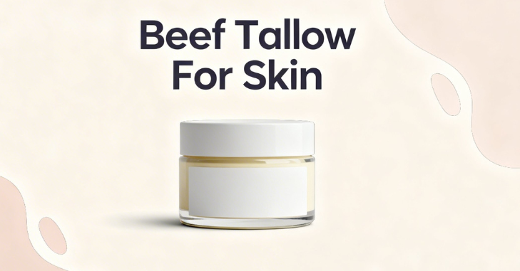 Nutrient breakdown chart for animal fat skincare