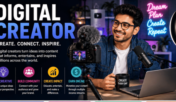 Digital Creator in 2026: The Complete Guide to Growing Your Brand, Creating Better Content, and Making Money Online