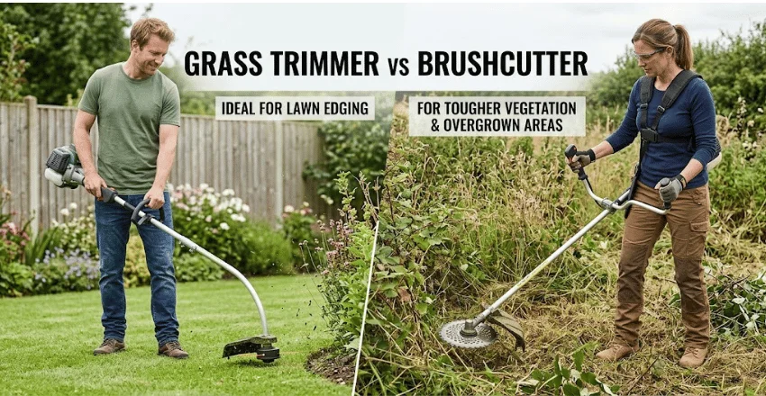 Grass Trimmer vs Brushcutter: Which Do You Need?