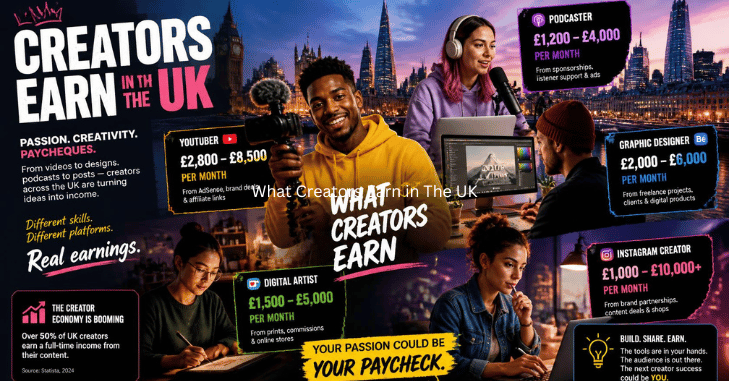 What Creators Earn in The UK