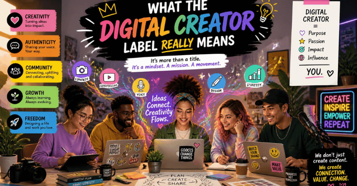What The Digital Creator Label Really Means
