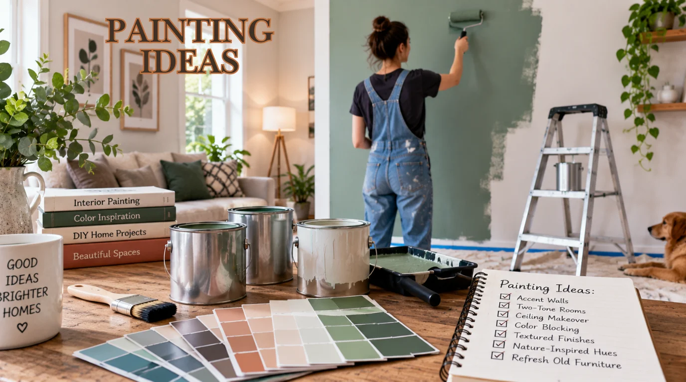 Painting Ideas: The Ultimate Guide to Beginner Techniques, Creative Inspiration, Pro Tips, and Easy Projects
